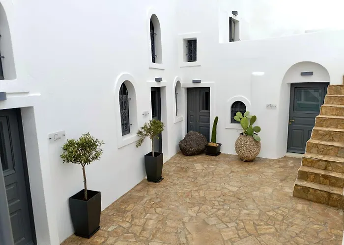 The Tefra By A Terre Cave Fira (Santorini)