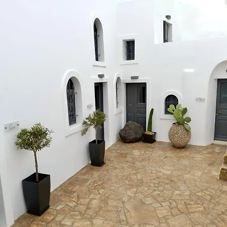 The Tefra By A Terre Cave Fira (Santorini)
